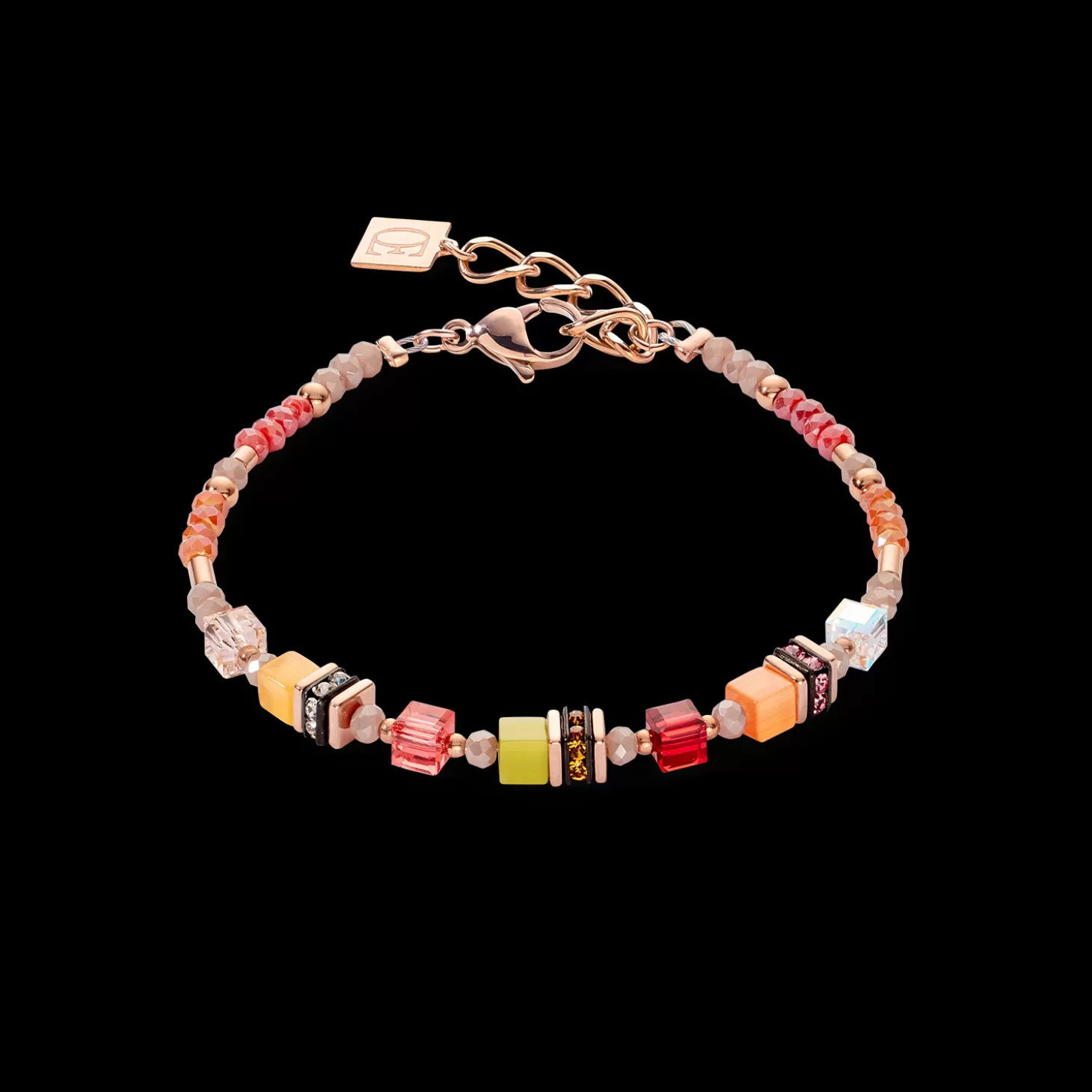 COEUR DE LION Bracelet Cube Story Sparkling Indian Summer