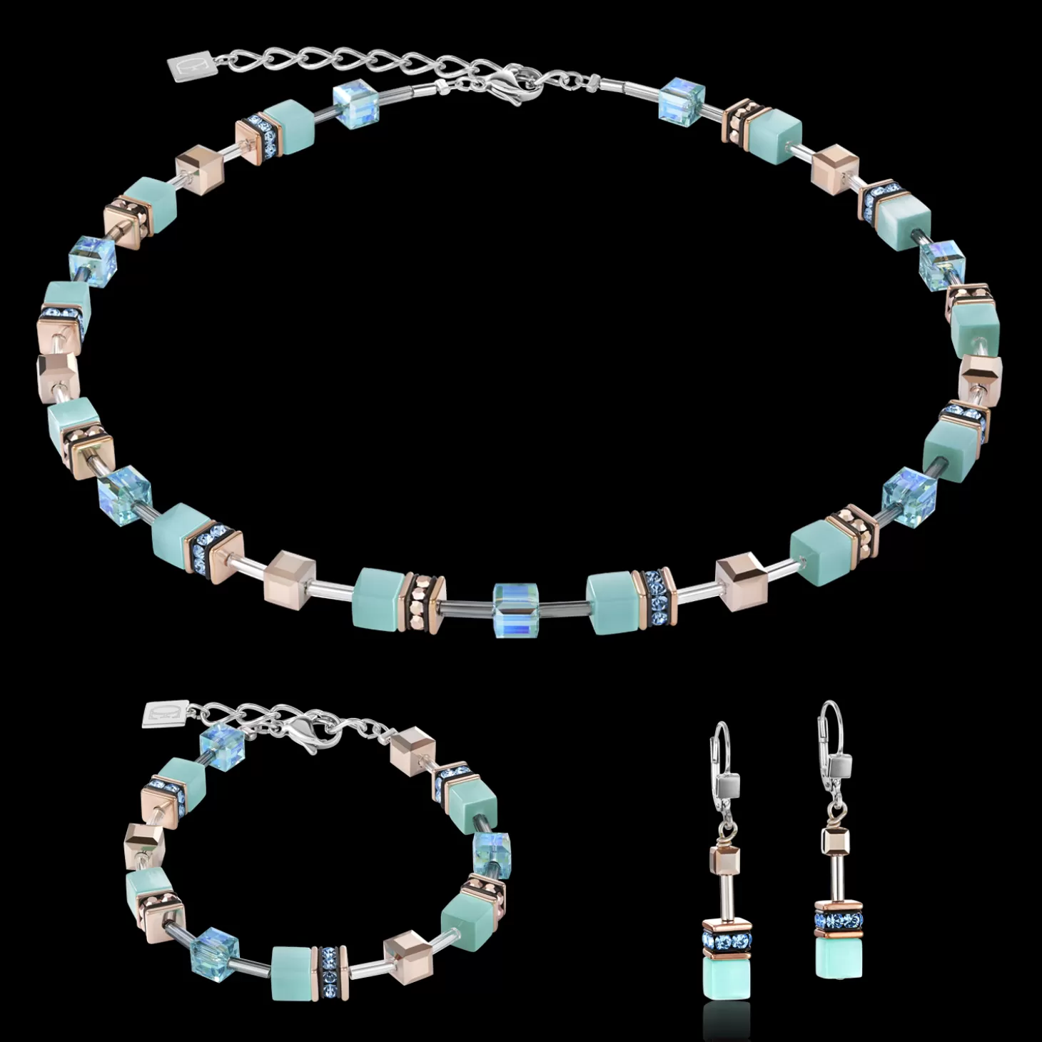 COEUR DE LION Geocube® Bracelet Aqua