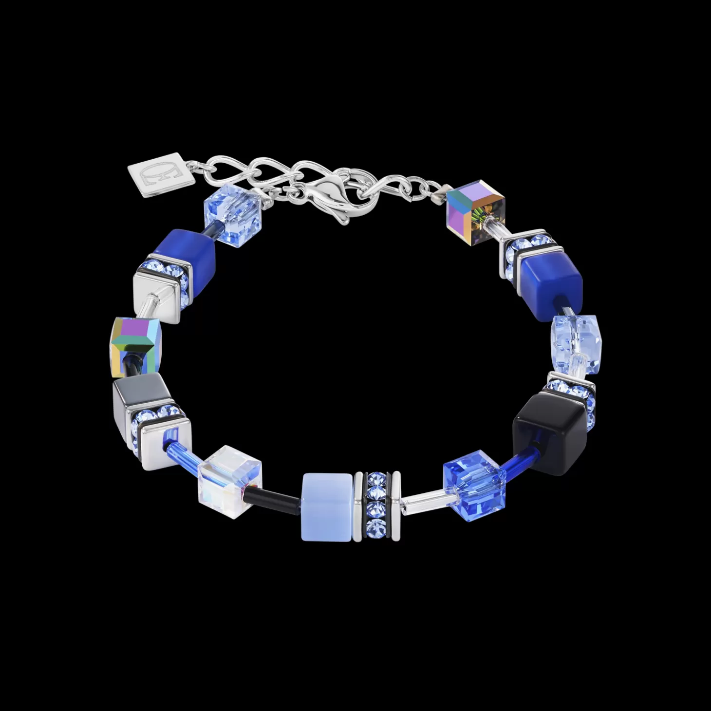 COEUR DE LION Geocube® Bracelet Cobalt Blue