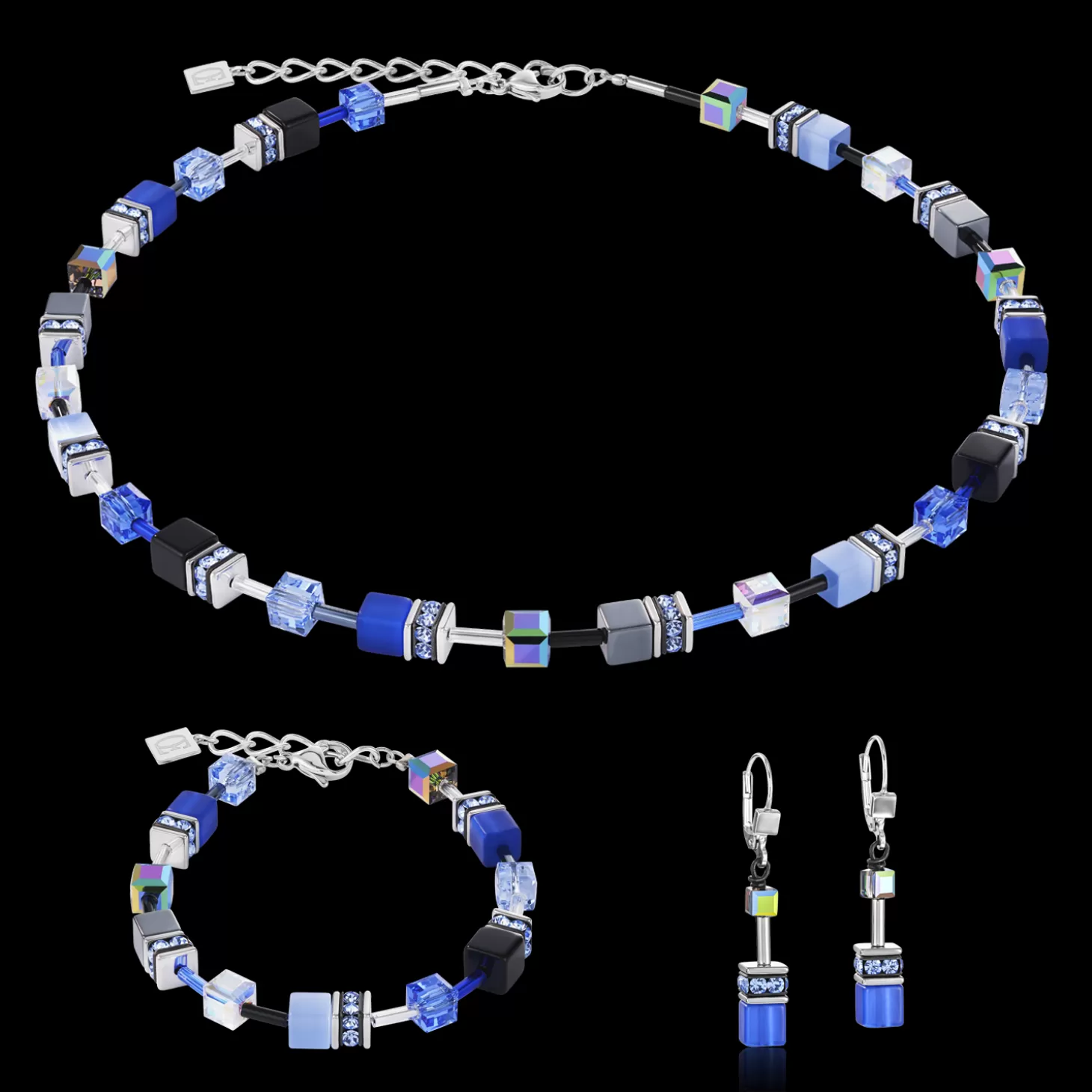 COEUR DE LION Geocube® Bracelet Cobalt Blue