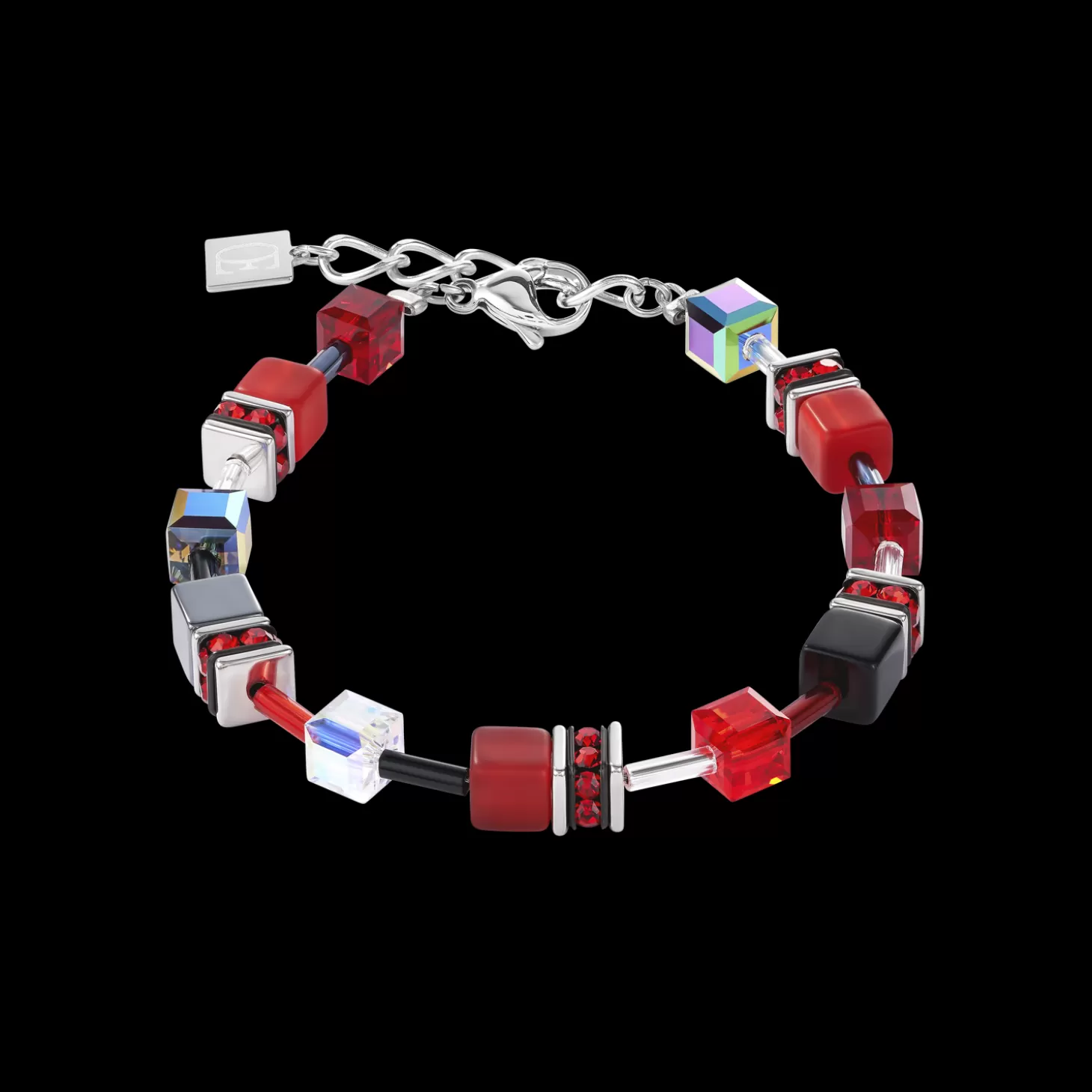 COEUR DE LION Geocube® Bracelet Red-Haematite