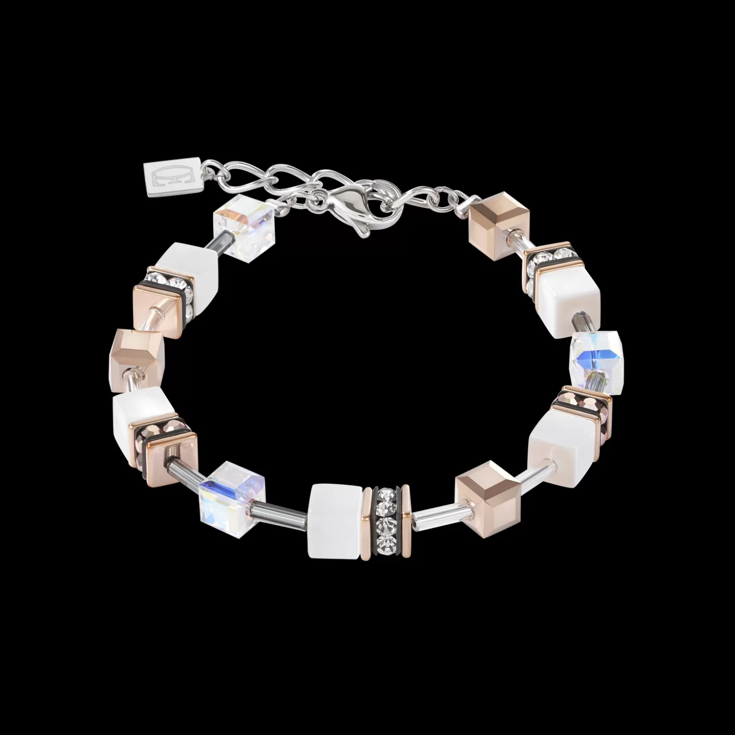 COEUR DE LION Geocube® Bracelet White