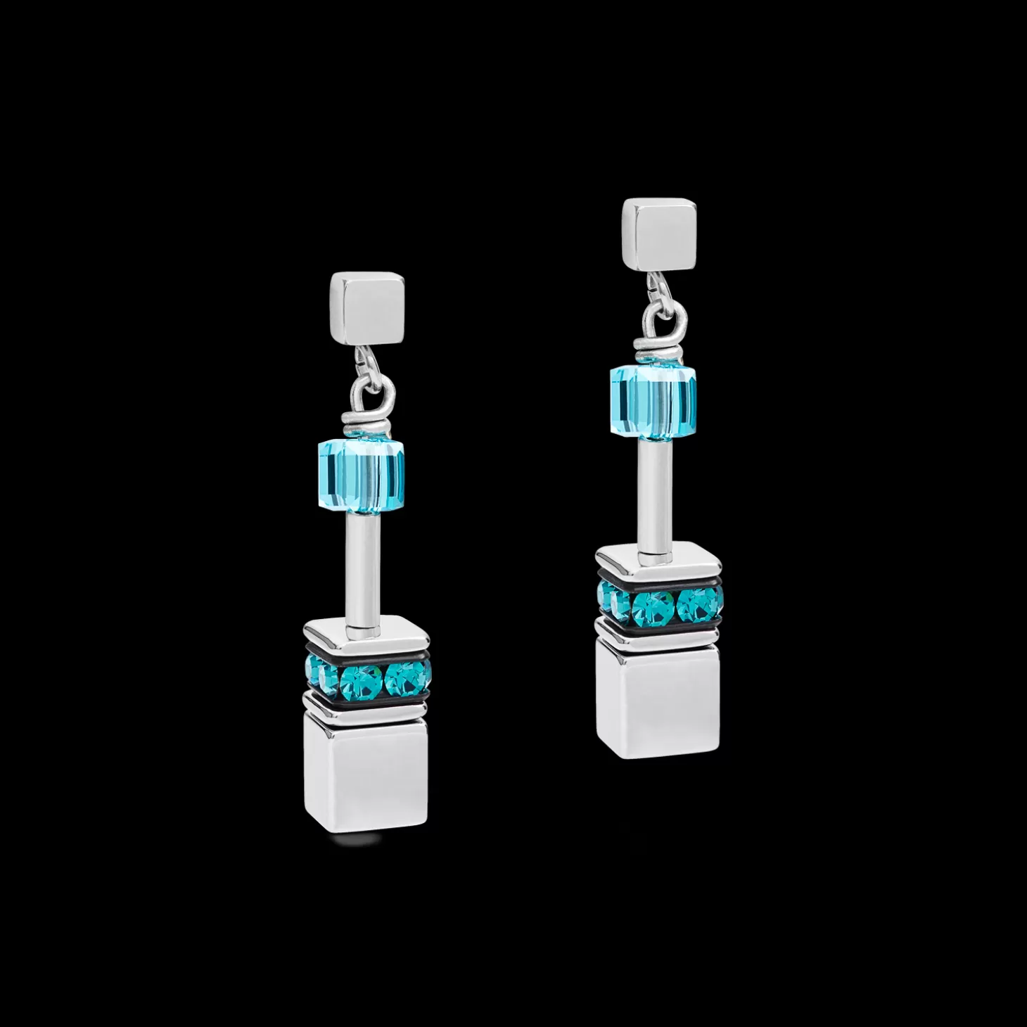 COEUR DE LION Geocube® Earrings Multicolour Fresh Vintage