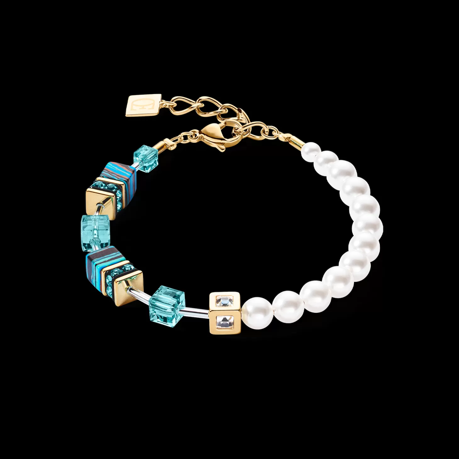 COEUR DE LION Geocube® Fusion Festive Bracelet Turquoise