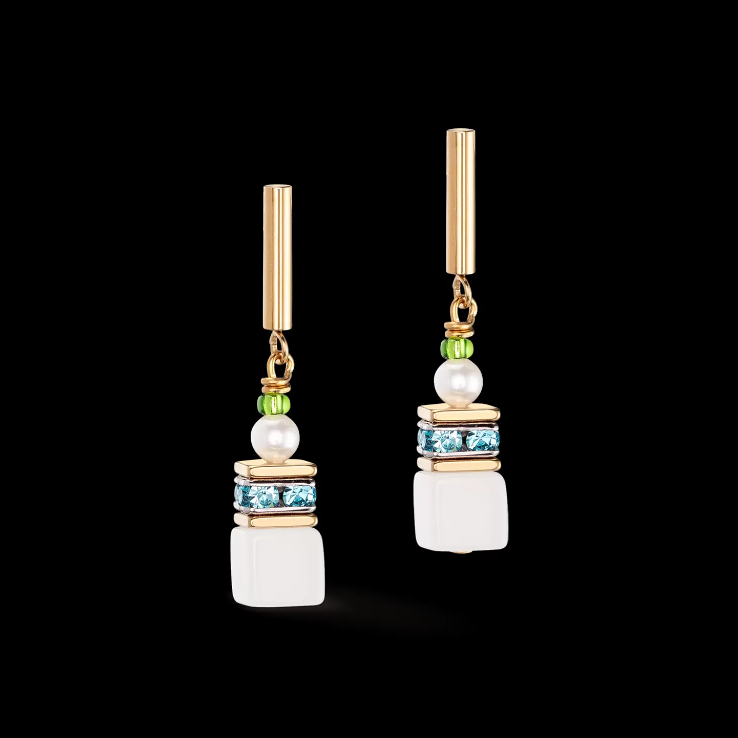 COEUR DE LION Geocube® Fusion Festive Earrings Multicolour