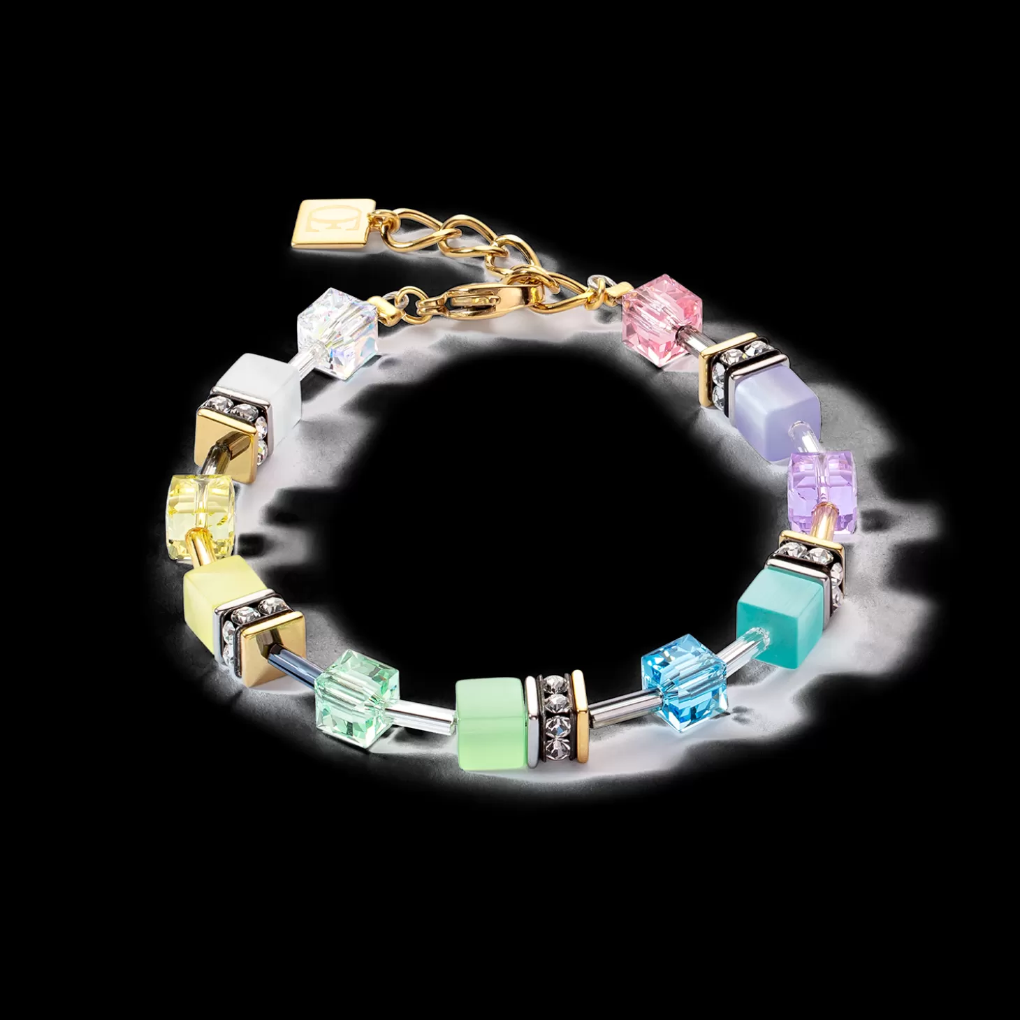 COEUR DE LION Geocube® Iconic Gentle Multicolour Bracelet