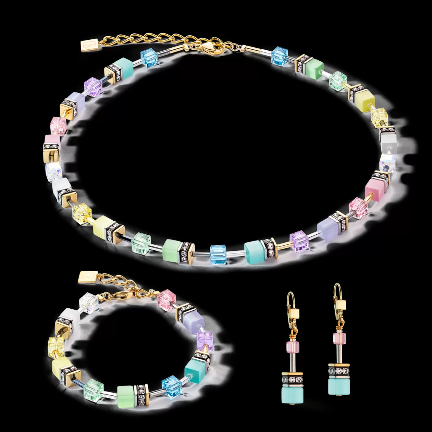 COEUR DE LION Geocube® Iconic Gentle Multicolour Bracelet