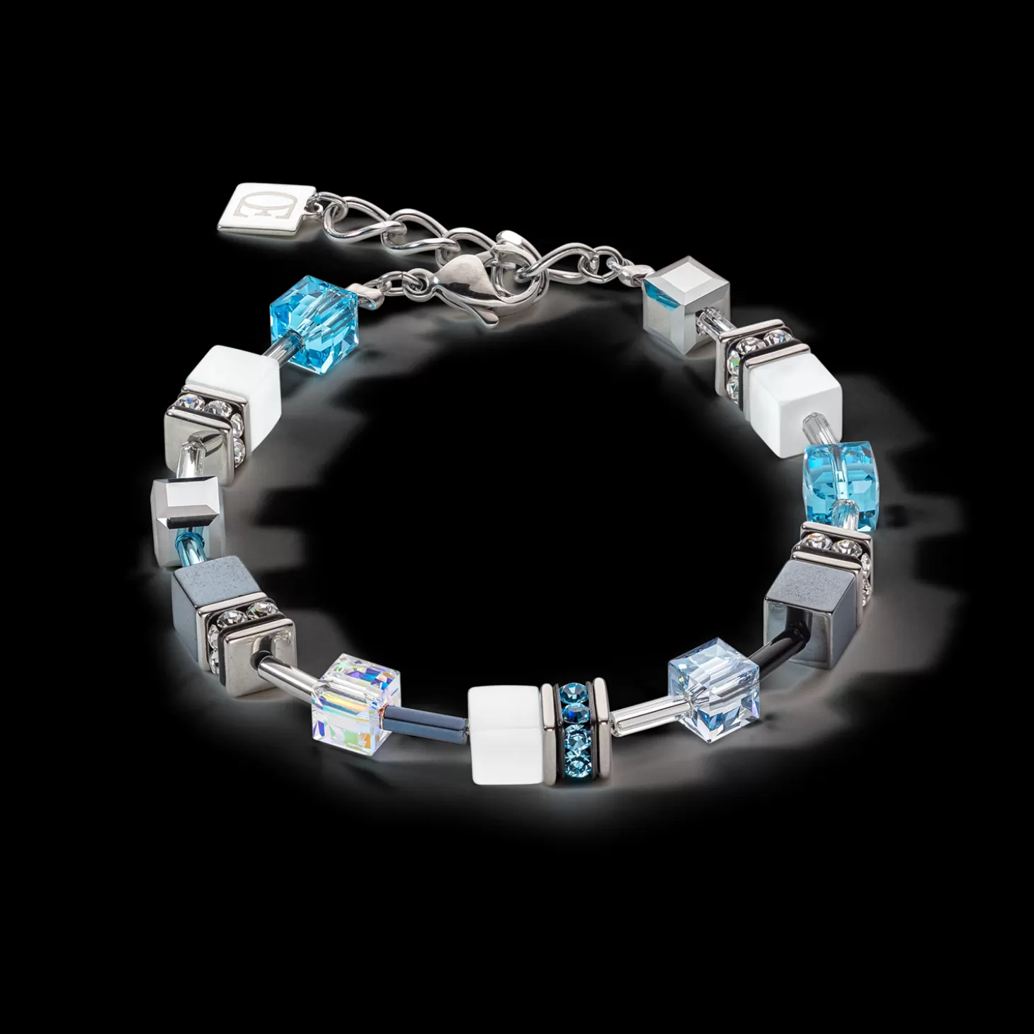 COEUR DE LION Geocube® Iconic Monochrome Bracelet Aqua