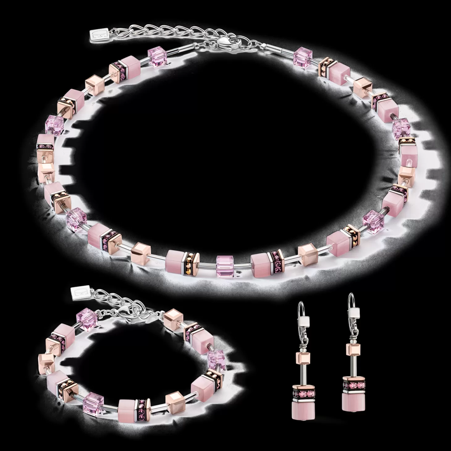 COEUR DE LION Geocube® Iconic Monochrome Bracelet Lilac