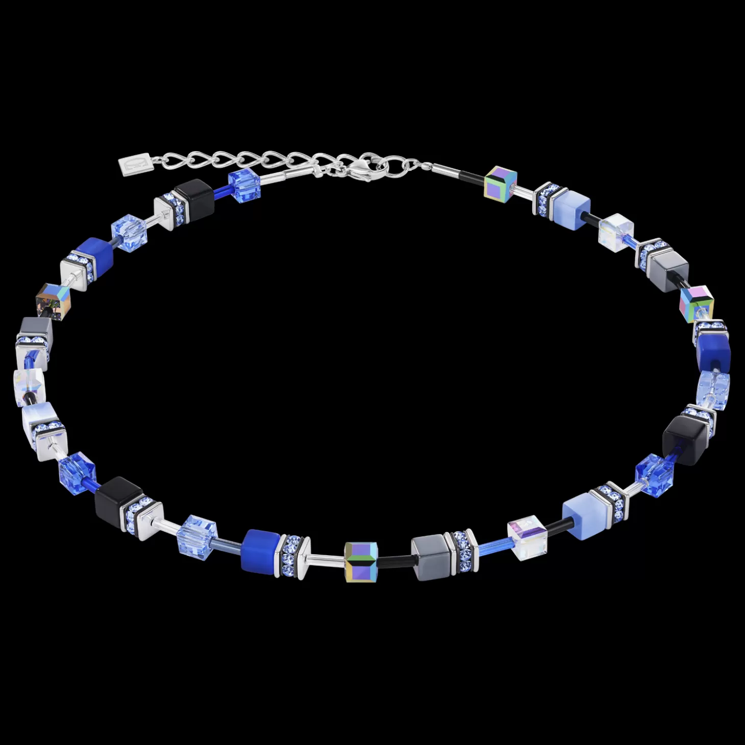 COEUR DE LION Geocube® Necklace Cobalt Blue