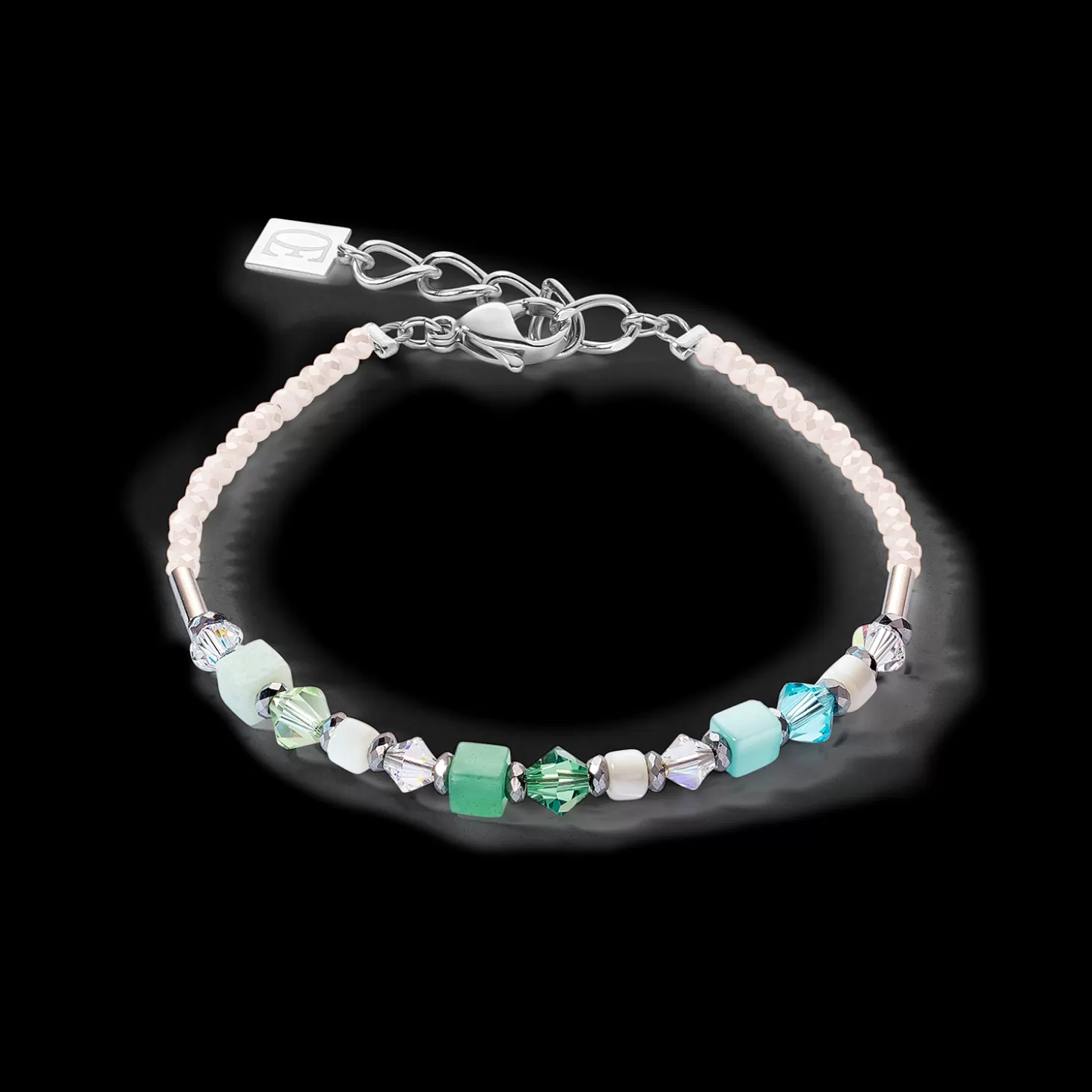 COEUR DE LION Princess Shape Mix Bracelet Mint Green