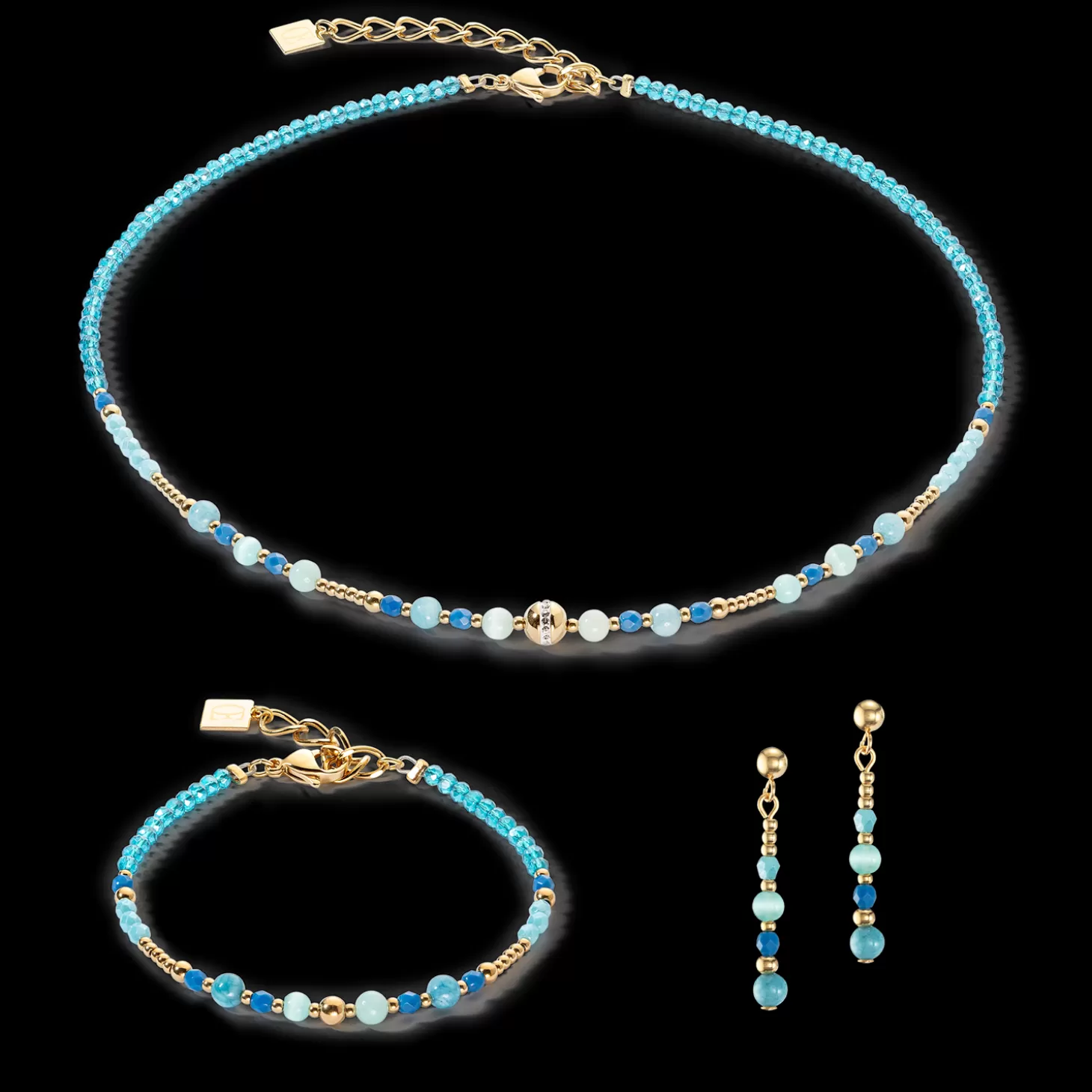 COEUR DE LION Princess Spheres Bracelet Turquoise