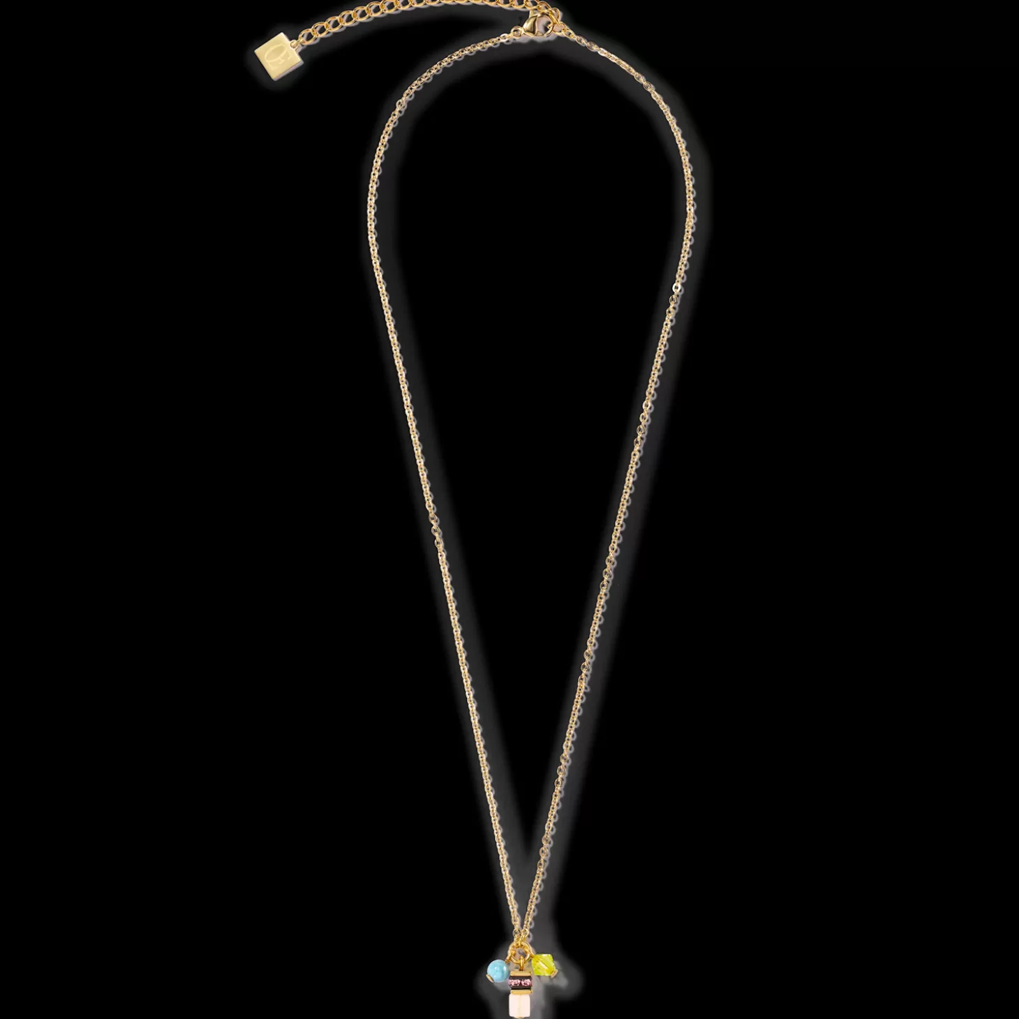 COEUR DE LION Small Guardian Necklace Pastel