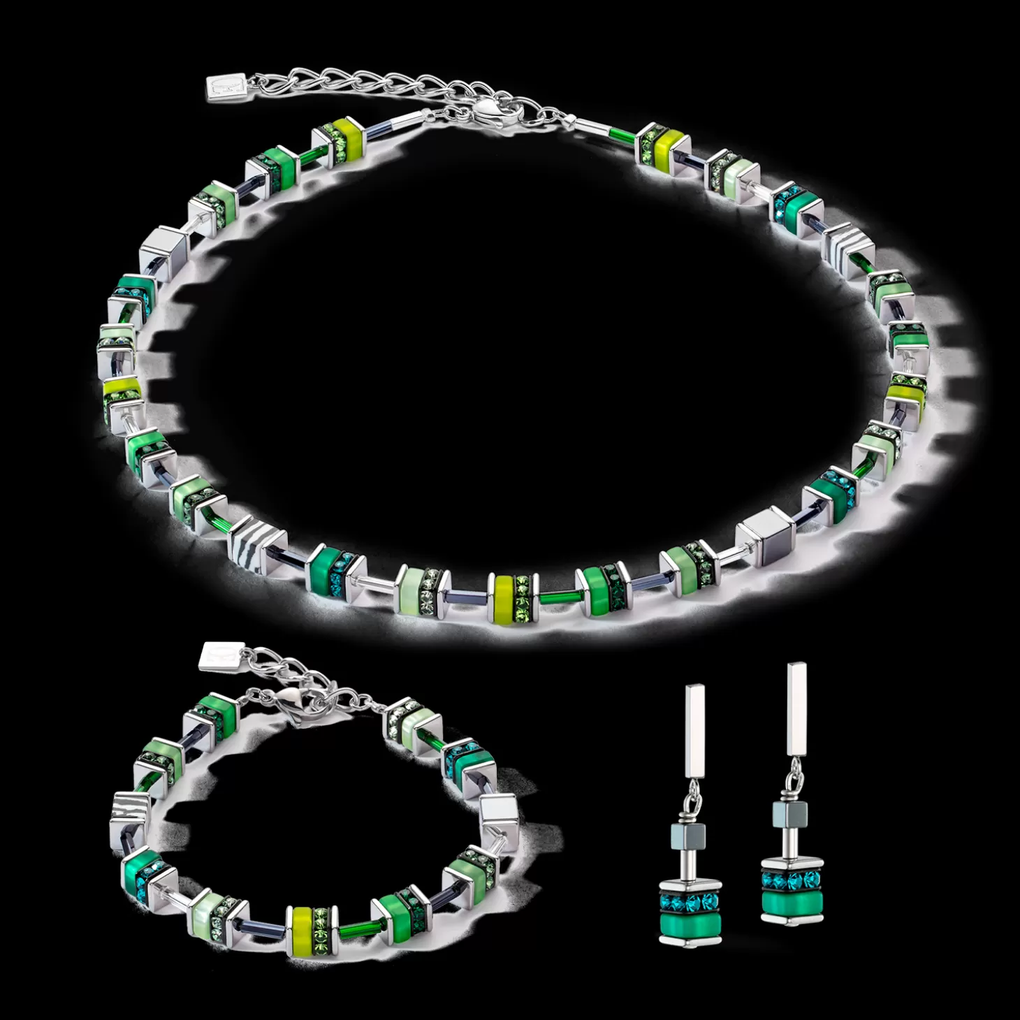 COEUR DE LION Sparkling Classic Update Bracelet Green