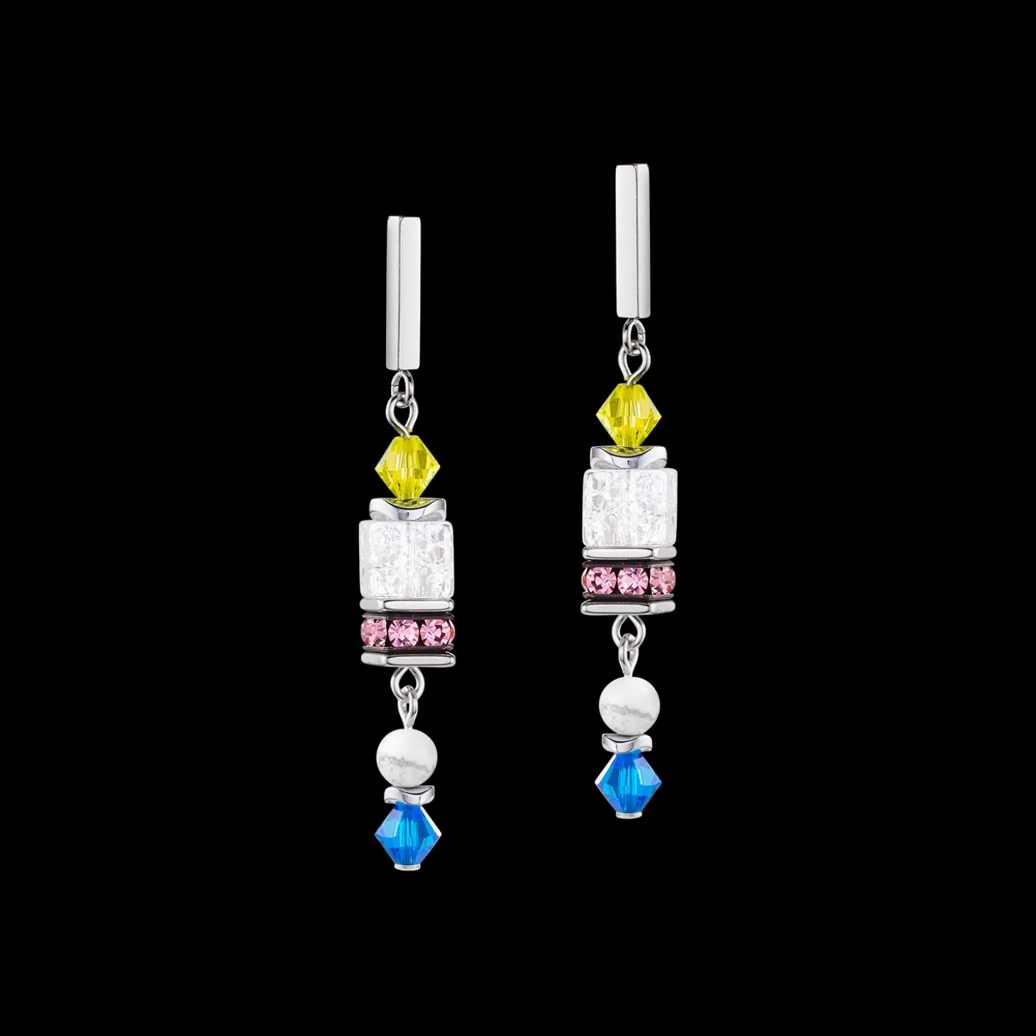 COEUR DE LION Summer Dream Earrings Multicolour Pastel