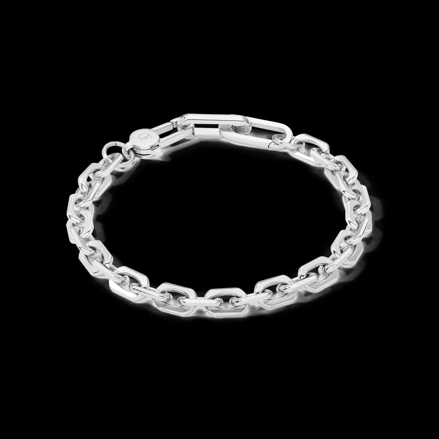 COEUR DE LION Unisex Bracelet Link Chain Silver